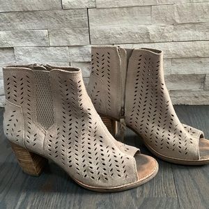 Toms Sandal Heels Open Toe